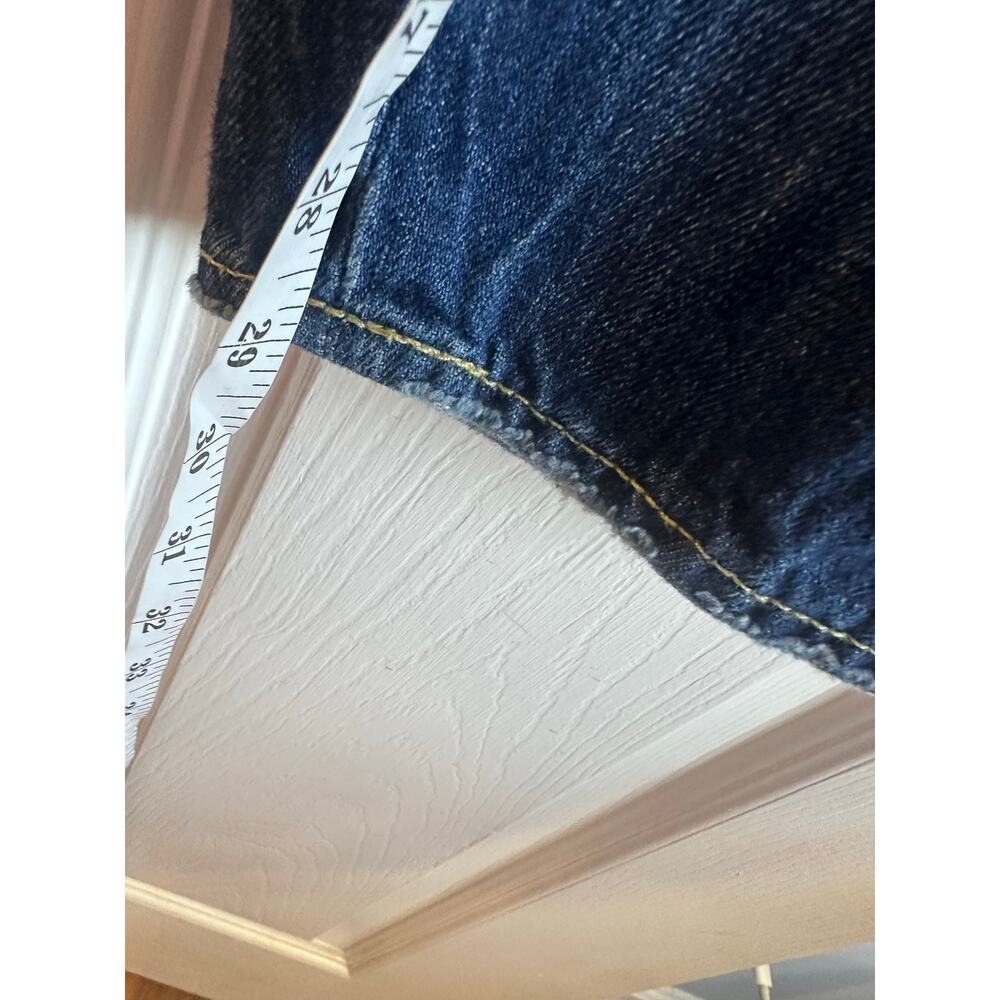 Polo Ralph Lauren Astor Slim Boyfriend Jeans Patchwork Tagged 32 Fit 36 x 29 - Picture 9 of 10